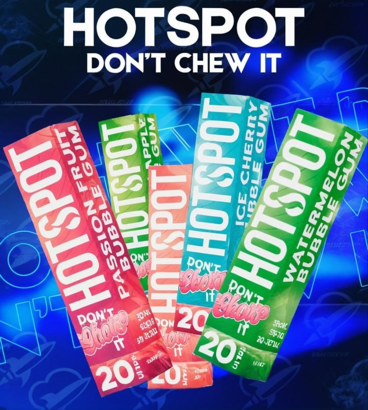 HOTSPOT DON’T CHEW IT
